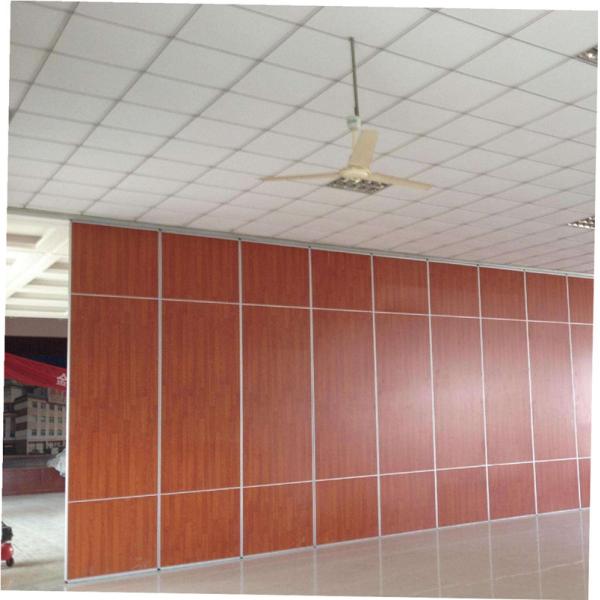 Hanging System Movable Folding Partition Doors / Foldable Wall Panels