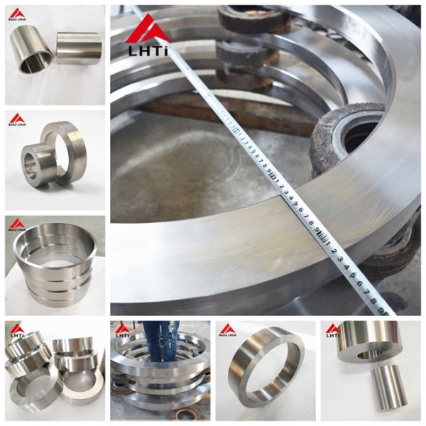 Seamless Forged Titanium Ring DN150 PN10 ASTM B381 Bright Surface