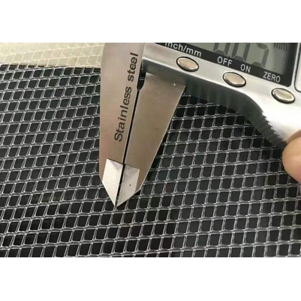 Electro Galvanize Steel Expanded Wire Mesh Plate 8mm Stem