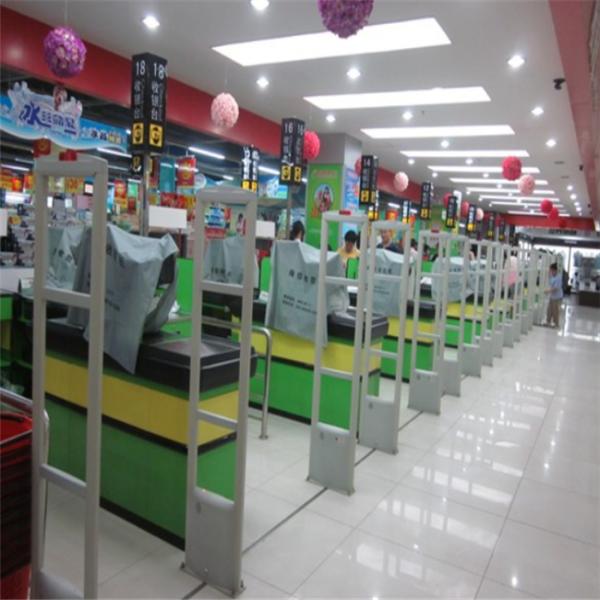 Supermarket Jewelry Anti Shoplifting Label / Eas Soft Label With Dr + Barcode Printing
