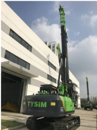 Excavator Drilling Machine Piling Rig Cat Chassis Augers Specification KR220C.