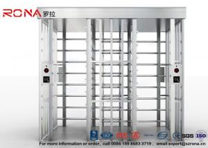 Quality Safety RFID Access Control Turnstile Revolving Gate For Residential Entrance for sale