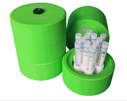Alcohol-free Cell Freezing Container Round Type Suit For All Kinds Cells PriCells