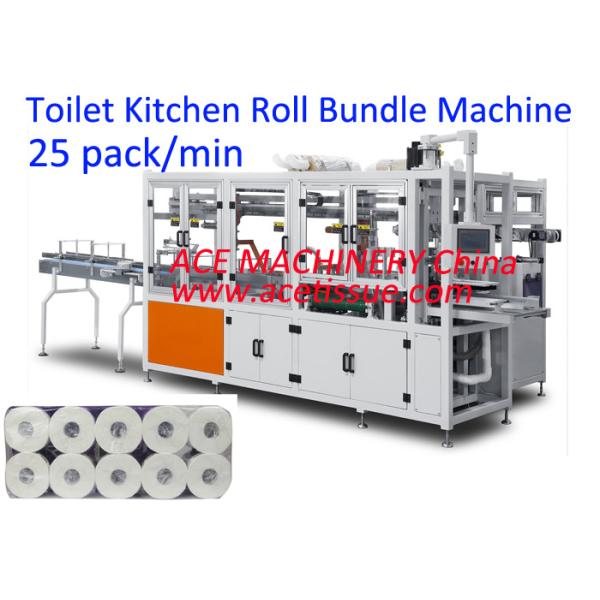 Fully Automatic Tissue Paper Packing Machine with CE Certification and Heavy Duty Structure
