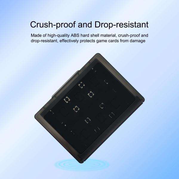 Double-Layer 24 Slots Transparent Game Card Case for Nintendo Switch 2
