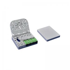 China ABS Rackmount 4core Ftth Fiber Optic Terminal Box / Optic Distribution Box on sale