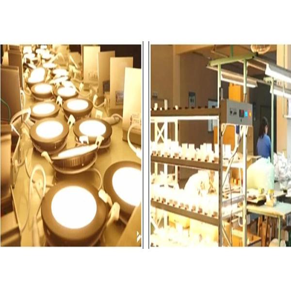 Slim Round Led Panel Downlight 3000K For Leaving Area Input 185 - 265V