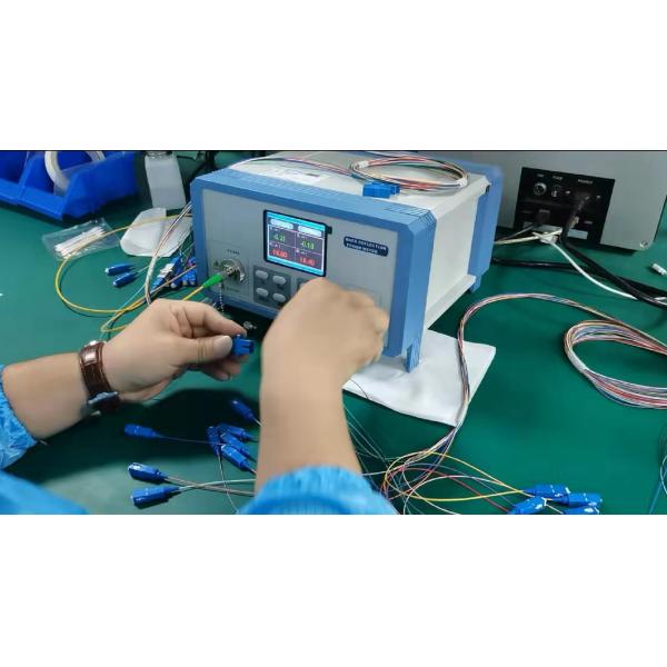 Pneumatic Ribbon Buffer Fiber Optic Thermal Stripping Machine with 0.65~0.8MPa Pressure and 75W Power for Optical Fiber Communication