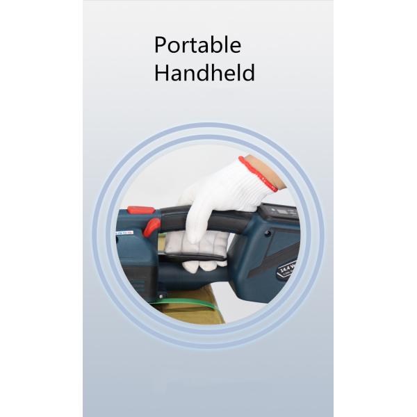 14.4V/4.0AH Rechargeable Battery Hand-held Semi Automatic Packing Wrapping Tools 3.05 KG