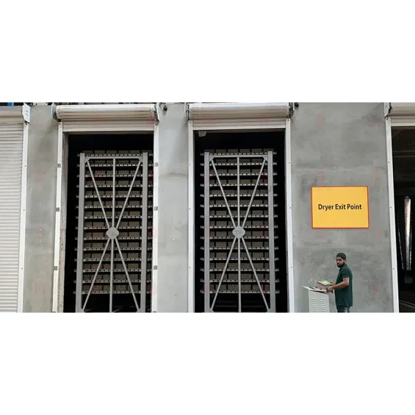 Brick Tunnel Dryer Single-Layer Through-Type with Automatic Drying Machine With Lower Investment and Simple Control