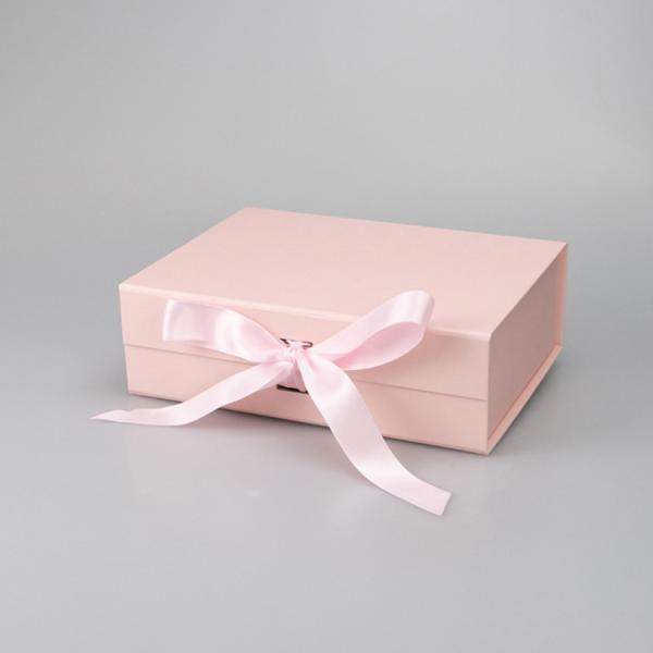 Handmade Paper Box Packaging 600gsm Bow Packaging Box