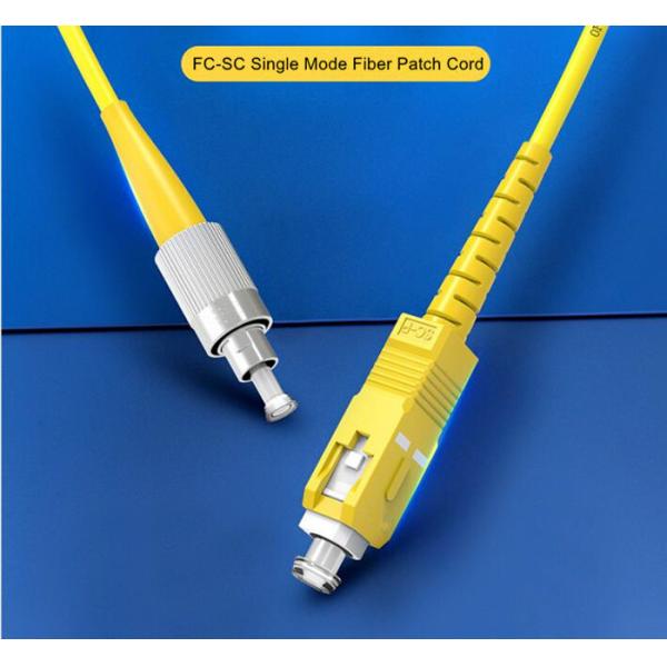SC APC 3.0mm 10M Duplex Fiber Optic Patch Cord