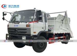 China Dongfeng 4x2 8M3 Skip Loader Swing Arm Garbage Truck on sale