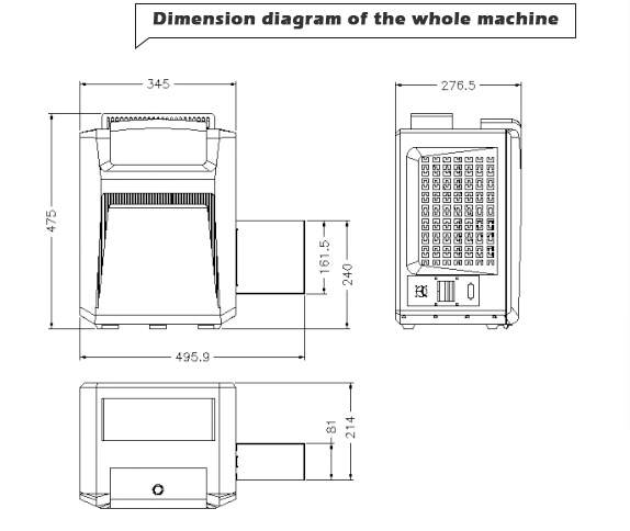 60w 200w 500w handheld laser cleaning machine with raycus/max/reci laser source