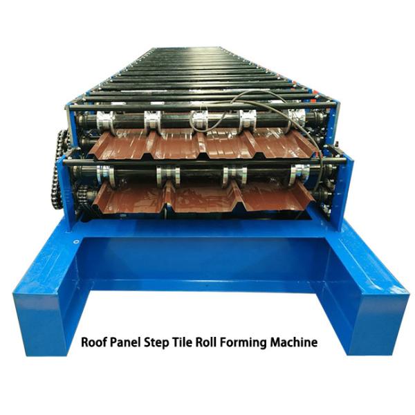 Automatic Shearing System Roofing Roll Forming Tile Making Machine
