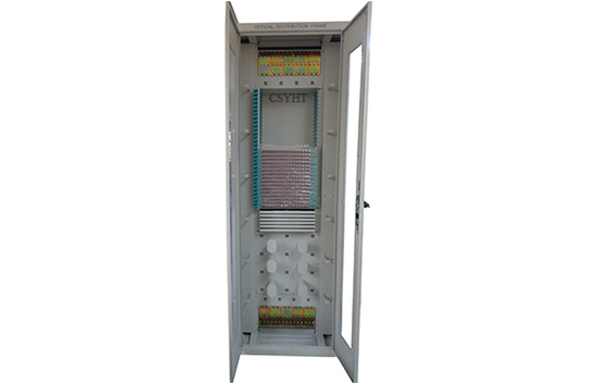 high-capacity, high-density fiber distribution frame suitable for the composition and distribution of fibers in opti