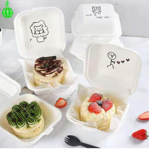 Hamburg Lunch Box Eco-Friendly Biodegradable Hand Drawn Cake Roll Initial Payment