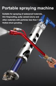 Quality Small Portable Spraying Machine 10m Handheld For Cement Corrosion Resistant for sale