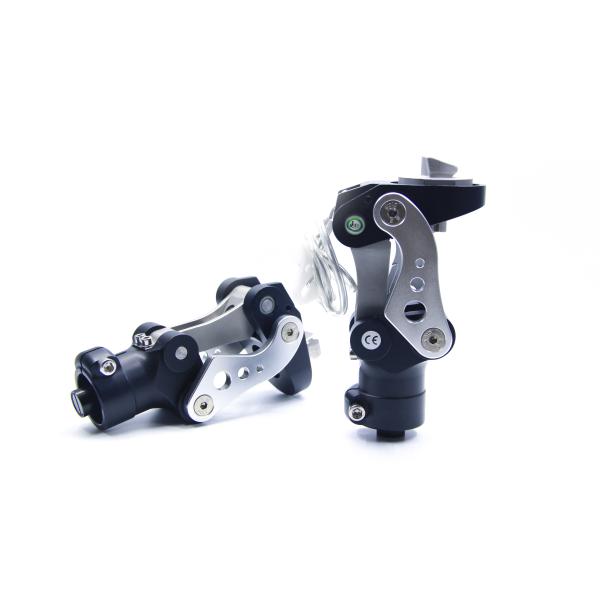 Manual Lock Four Bar Prosthetic Knee Joint 275Lbs Pyramidal Connection