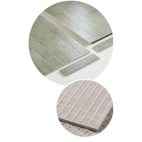 Light Green Modern Ceramic Wall Tiles 400x800mm