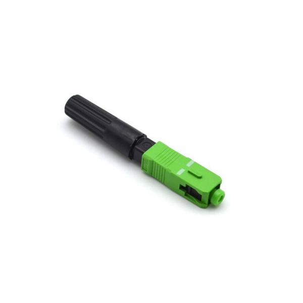 FTTH Drop Cable Field Assembly Connector Pre - Polished 50mm Made On - Site