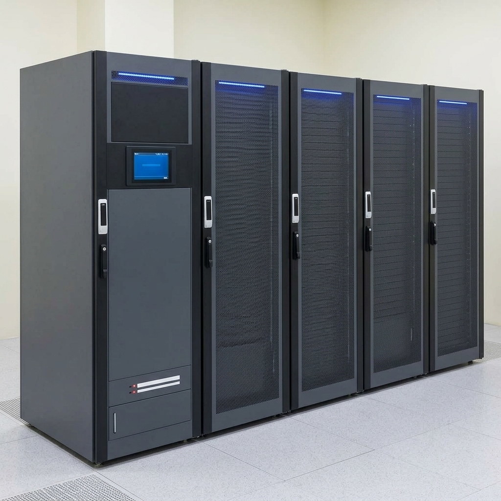 Single Cabinet Modular Data Center 3.5-7.5kW Rack-Mounted PAC Integrated IDC
