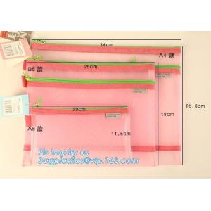 k document file bag, Document File Folder /Document Bag, Mesh pattern plastic