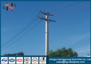 China Electric Telescoping Transmission Pole For Power Transmission , Long Life on sale