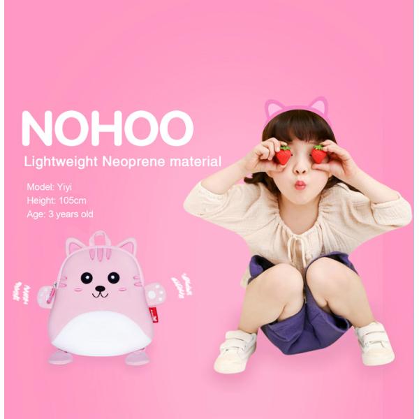 Anti Lost Children Waterproof Toddler Backpack For Camping Cat Pattern