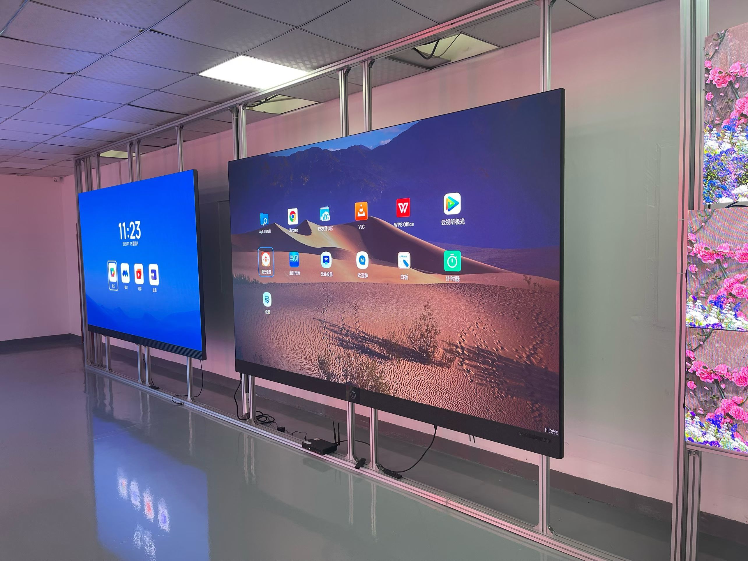Micro Type Fully Flip Chip COB LED Display Panel Common Cathode LED Display