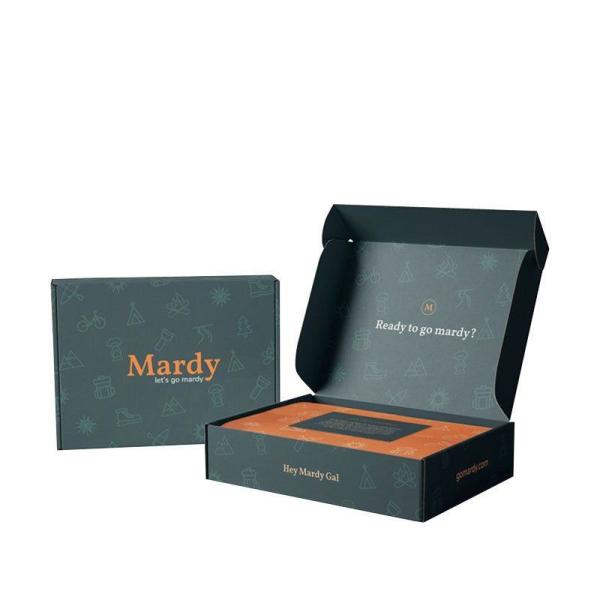 Custom 3 Layer Folding Gift Box Matt Lamination Paper Packaging Box With Logo