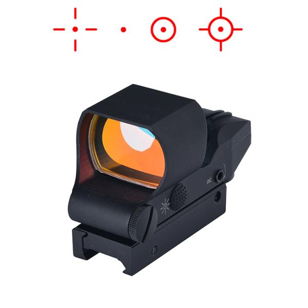 Accessories Holographic Sight Red Dot Scope with Durable Material and 20mm Base Width