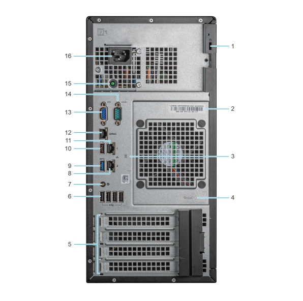 HBA355e Dell Server T150 Poweredge Blade 4U Mini Tower