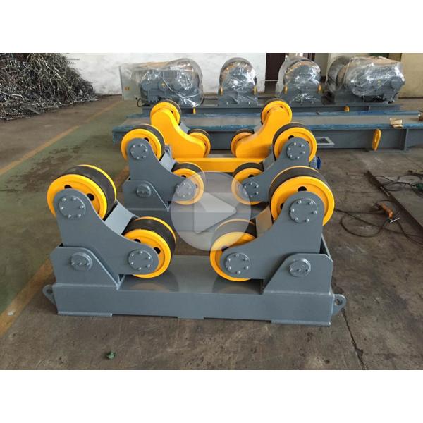 Self Aligning Pipe Welding Rollers With 2 Sets 10T Positioner 1.5 KW Single Power