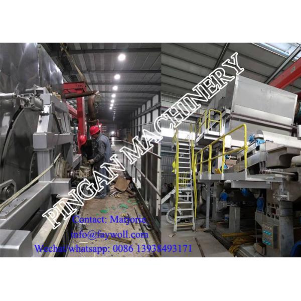 3000mm Reeling Width 700m/Min 30T/D Crescent Paper Machine