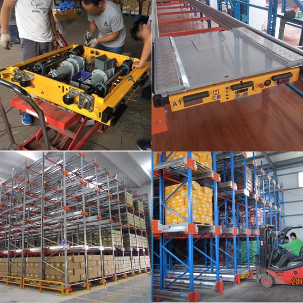 All Material Handling Pallet Runner Racking System for Alll Temperature warehouse