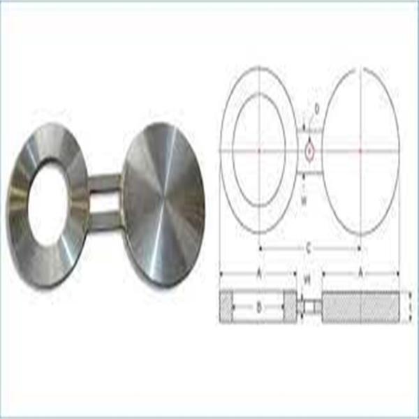 Super Austenitic Stainless A564 N08367 ANSI B16.5 Spec Flange Customized Size High Pressure 3000# 300# Spectacle Blind Flange