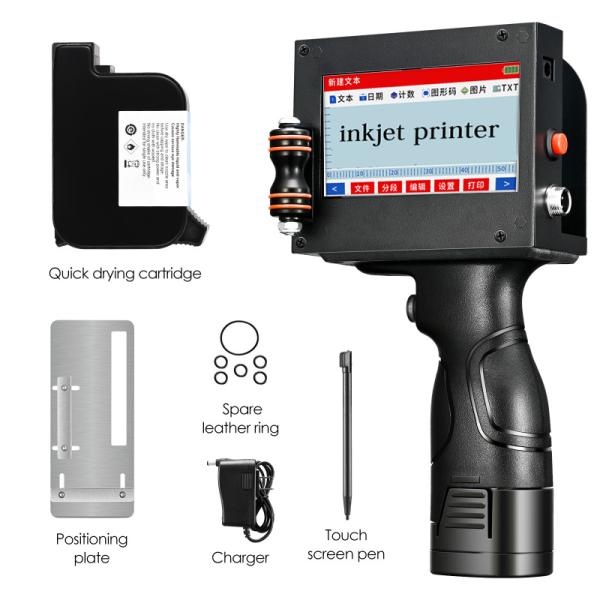 Handheld Inkjet Printer for Portable Data Code and Logo Printing 50M/MIN Print Speed