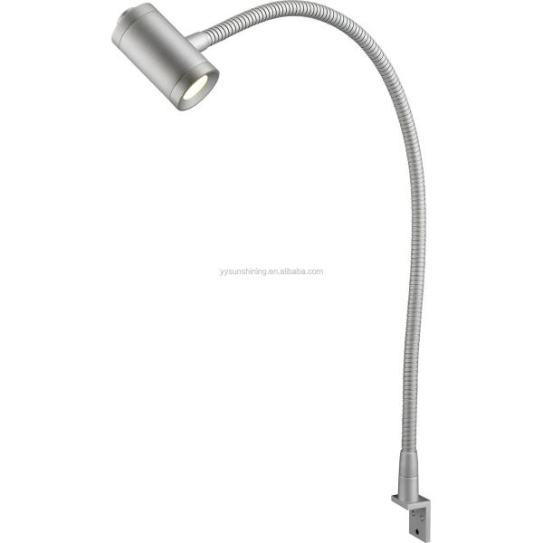 3W Headboard Reading Light with On/Off Switch Flexible Wall Mount LED Lighting Solution
