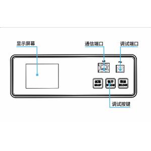 Screen Display IP53 Pneumatic Controller , Industrial Robot Controller