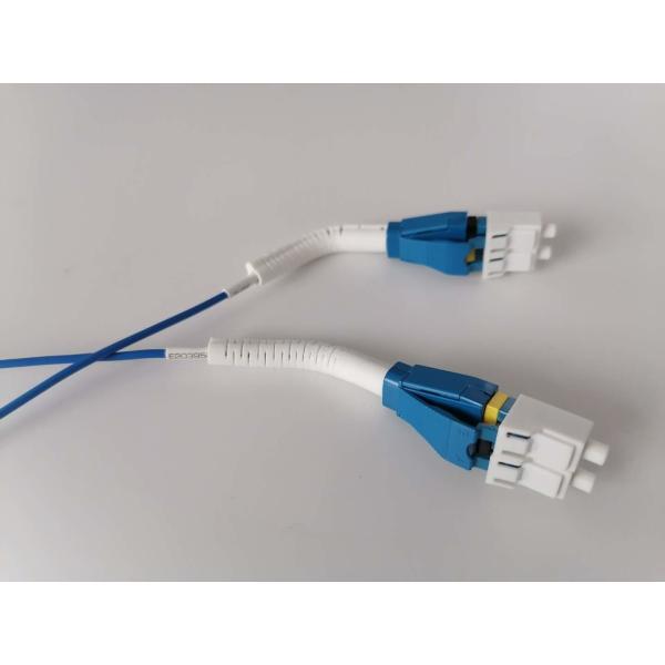 Flexible Angle LC Uniboot OS2 G567A1 Optical Patch Cord