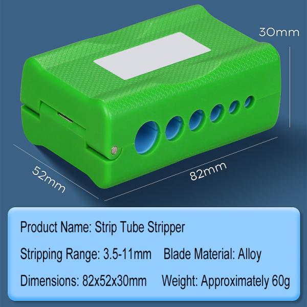 A-3511 Fiber Optic Cable Stripper 3.5-11mm FTTH Drop Cable Optic Stripper Longitudinal Cable Cutter Cable Stripper