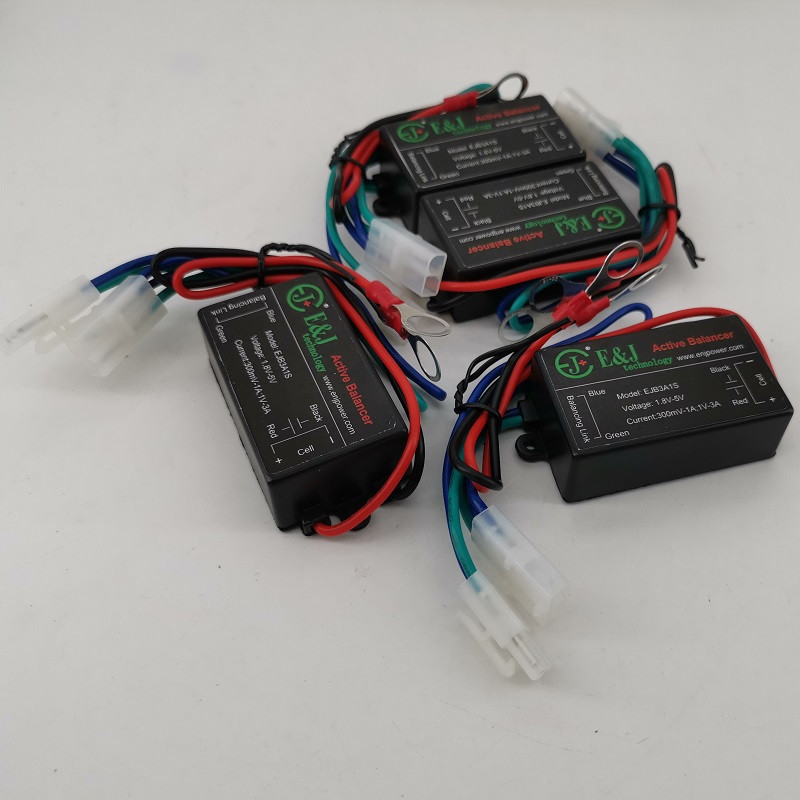 2S - 24S 1.0A 2.0A Active Battery Balancer Bluetooth BMS Solution 50A 100A 150A 200A