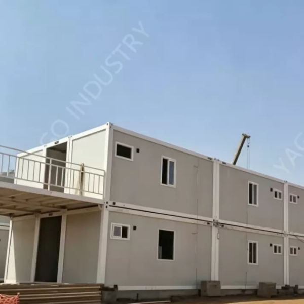 Recyclable Modular Shipping Flat Pack Container House Accommodation Steel Buildings