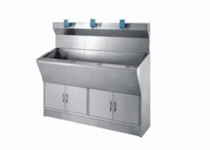 Quality Stainless Steel Hospital Operating Hand Wash Basin Surgical Theater Washing Sink for sale
