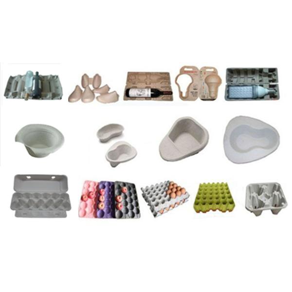 Environmentally Pulp Molding Egg Tray Making Machine / Waste Paper Pulp Machine 3000 Pcs /H