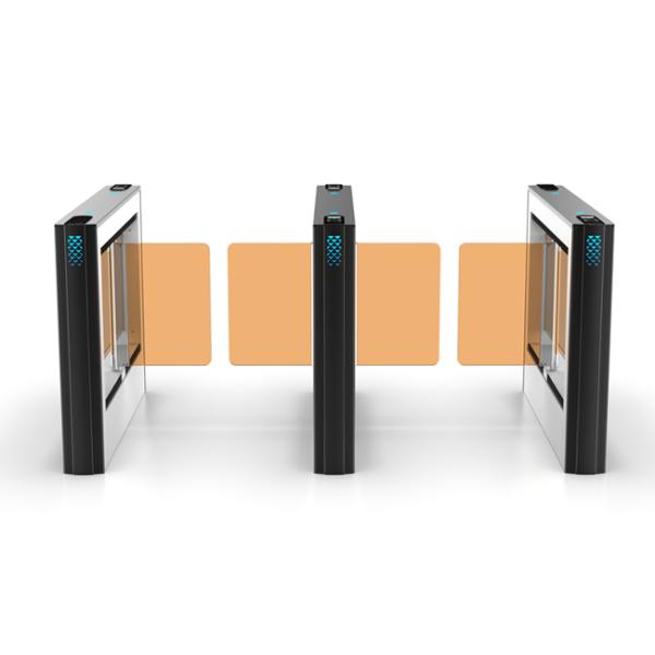 Secure and Durable Leaf Swing Barrier Gate with Aluminum Alloy QR Code Reader Service Life 5000000 Times
