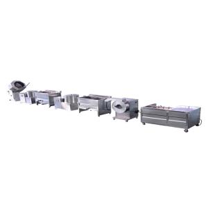 Quality Multifunctional Automatic Potato Chips Making Machine French Fries Maker for sale