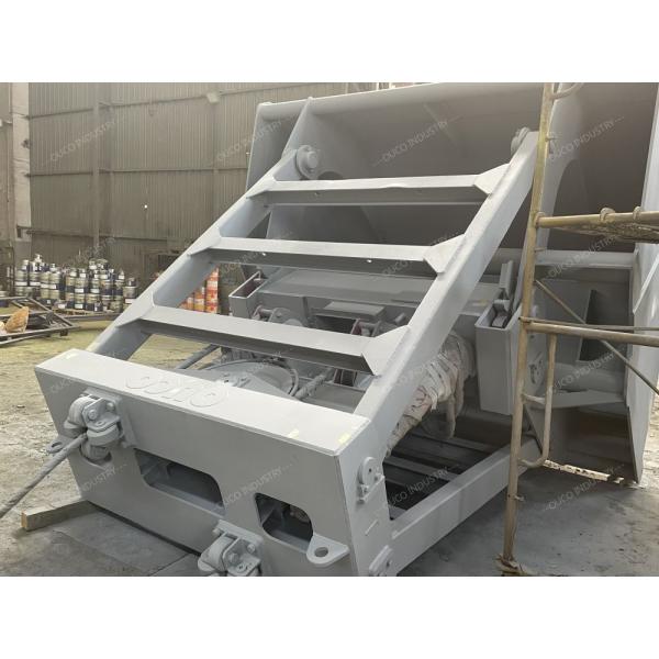 Clamshell Wireless Control Dry Bulk Handling Grab Custom Color 12 CBM Q355