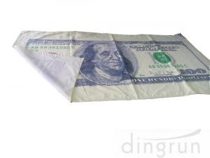 Quality Bank Note Money Print Custom Logo Beach Towels 100 Dollar Design 100% Pure Cotton for sale